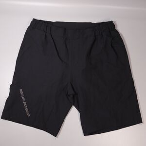 Giant Mens XL Trans Textura Mountain Bike MTB Shorts Black Padded 12" Inseam